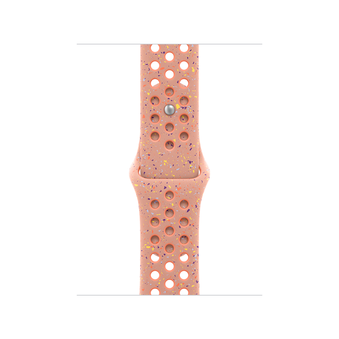 Correa Nike Sport rosa alba (42 mm) de Apple - Talla M/L (Para muñecas de 150 a 200 mm)