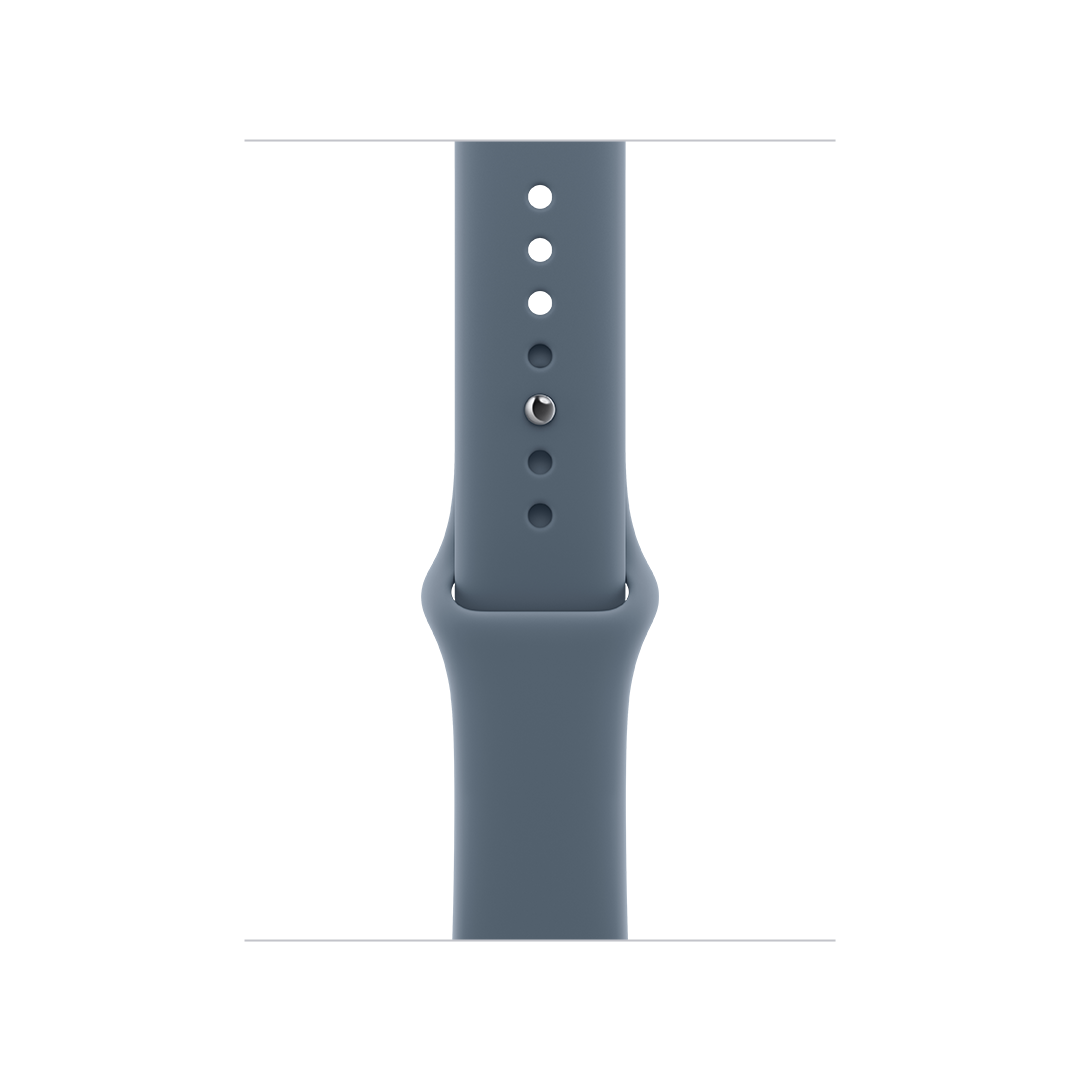 Correa deportiva azul náutico (46 mm) - Talla M/L (para muñecas de 160 a 210 mm)