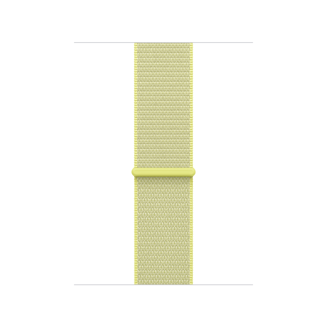 Correa Loop deportiva amarillo neón de Apple (42 mm)