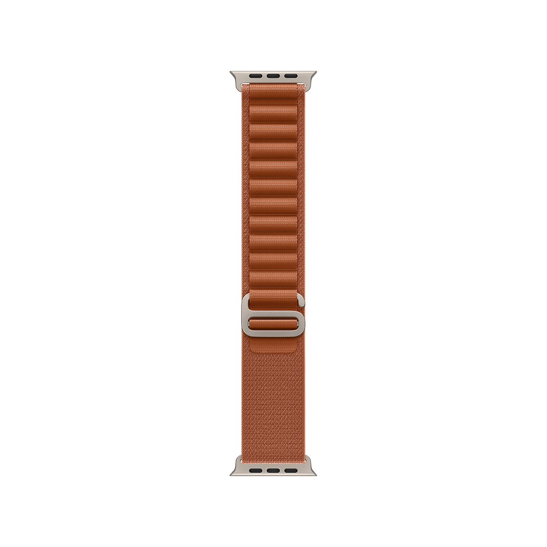 Correa Loop Alpine terracota (49 mm) de Apple - Titanio natural - Talla M (Para muñecas de 145 a 190 mm)