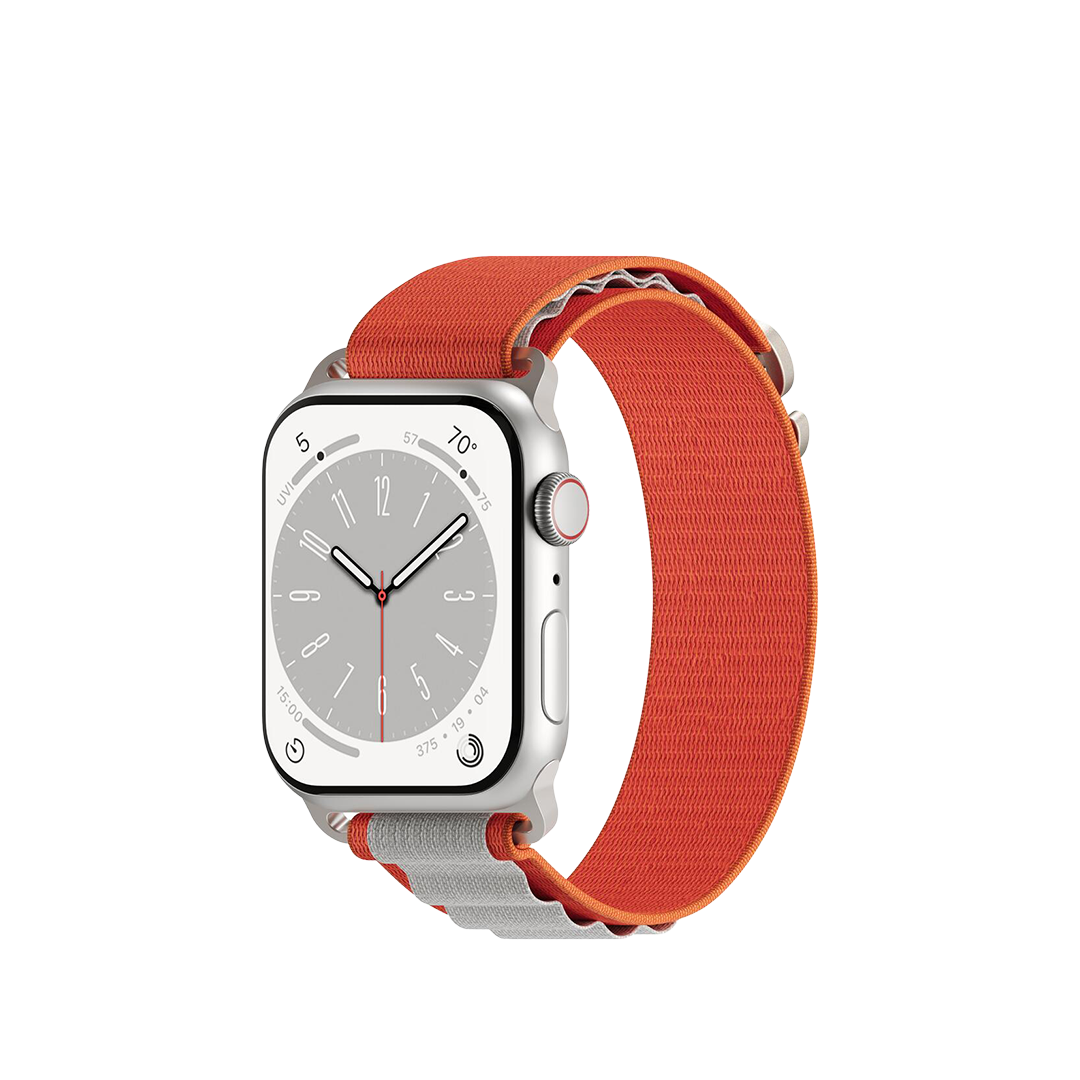 Correa Adventure de Next One para Apple Watch (38,40,41 mm) - Naranja/Gris