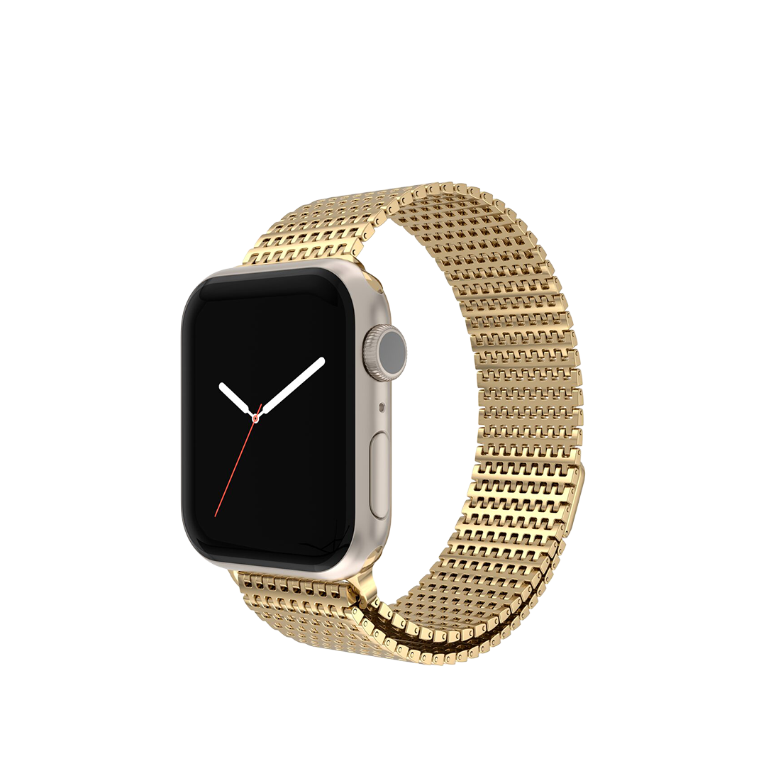 Correa Mesh Loop de Next One para Apple Watch (38/40/41 mm) - Dorado