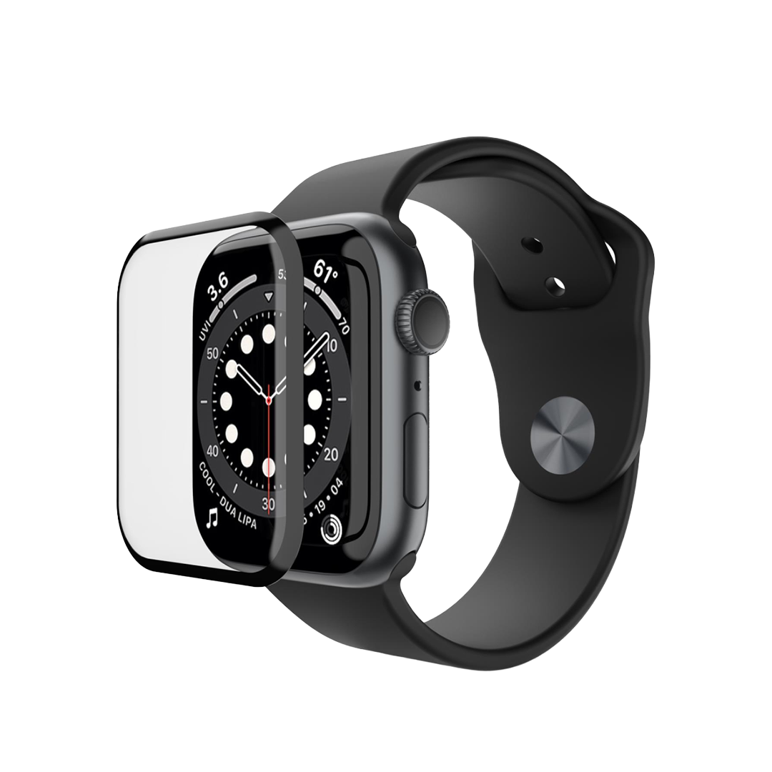 Protector de pantalla 3D de Next One para el Apple Watch (44 mm) - Transparente