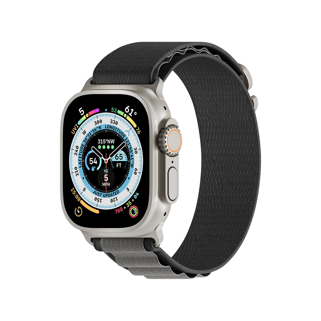 Correa Adventure de Next One para el Apple Watch (45, 46, 49 mm) - Gris