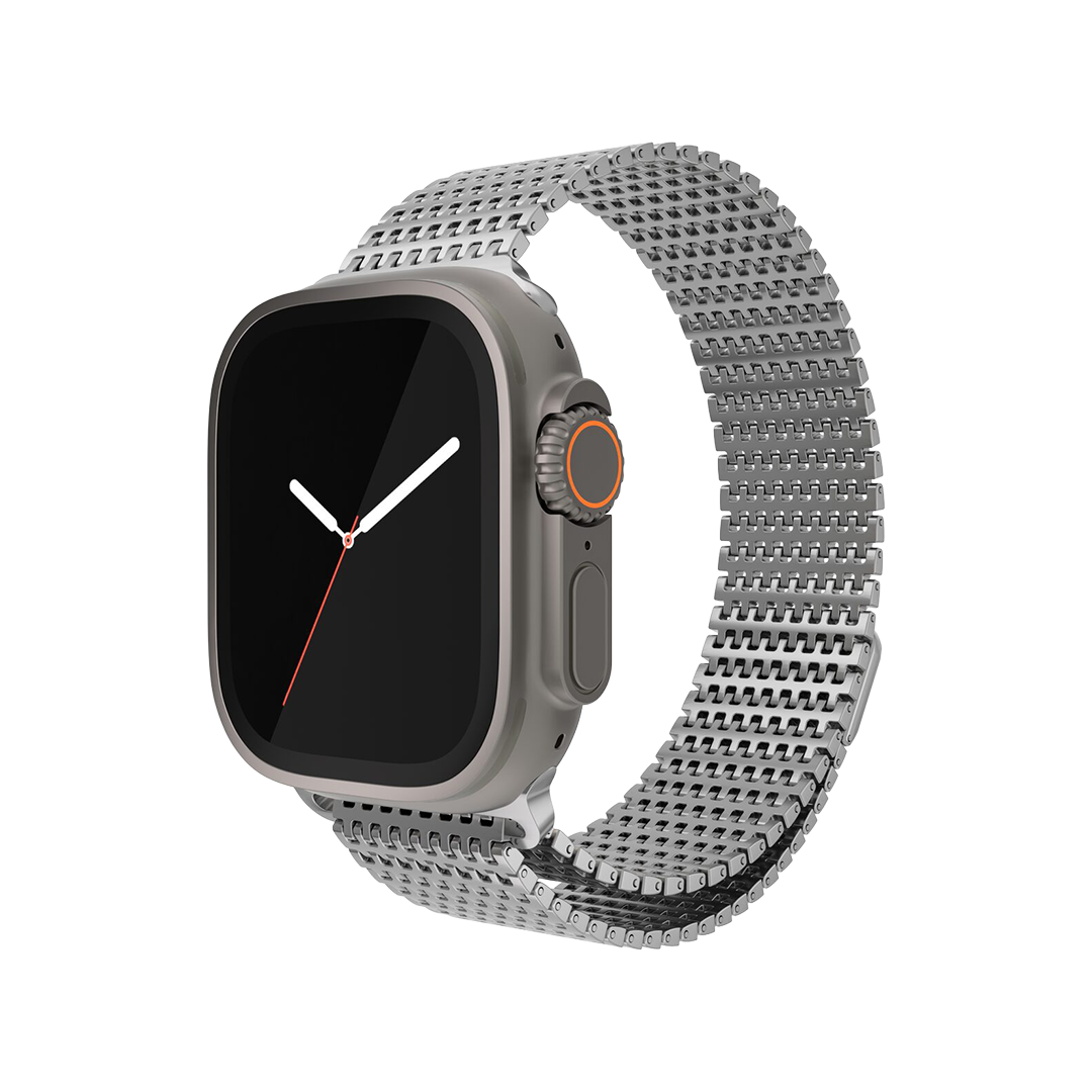 Correa Loop Mesh de Next One para Apple Watch (45/46/49 mm) - Plata