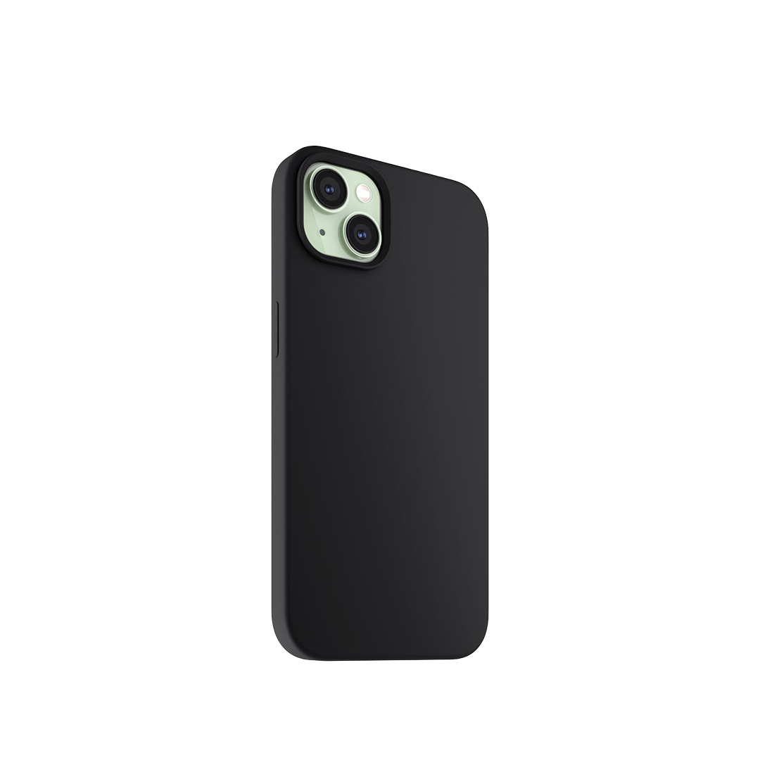 Funda de silicona con MagSafe de Next One para el iPhone 15 - Negro