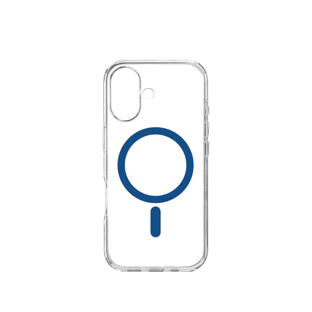 Funda Frozen con MagSafe de Aiino para el iPhone 17 - Transparente/azul
