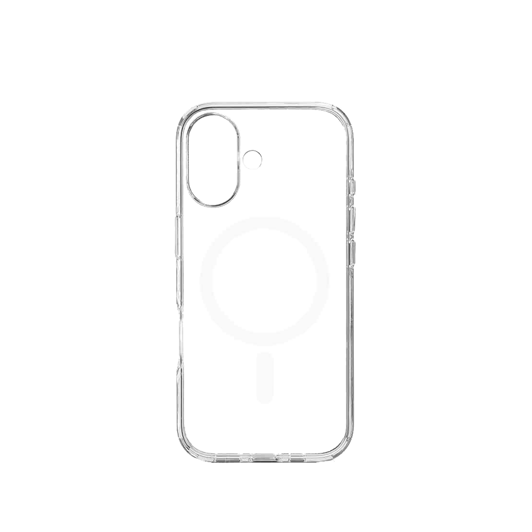 Funda Frozen con MagSafe de Aiino para el iPhone 17 - Transparente/blanco