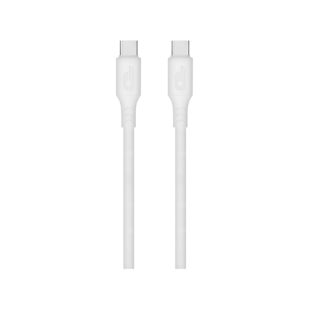 Cable de carga USB-C de 60 W de BlackByte (1 metro) - Blanco