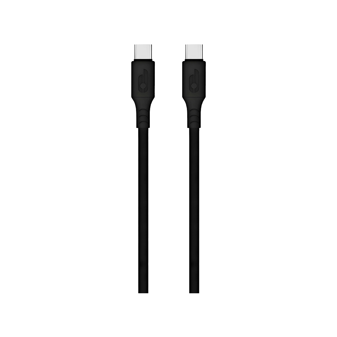 Cable de carga USB-C de 60 W de BlackByte (1 metro) - Negro