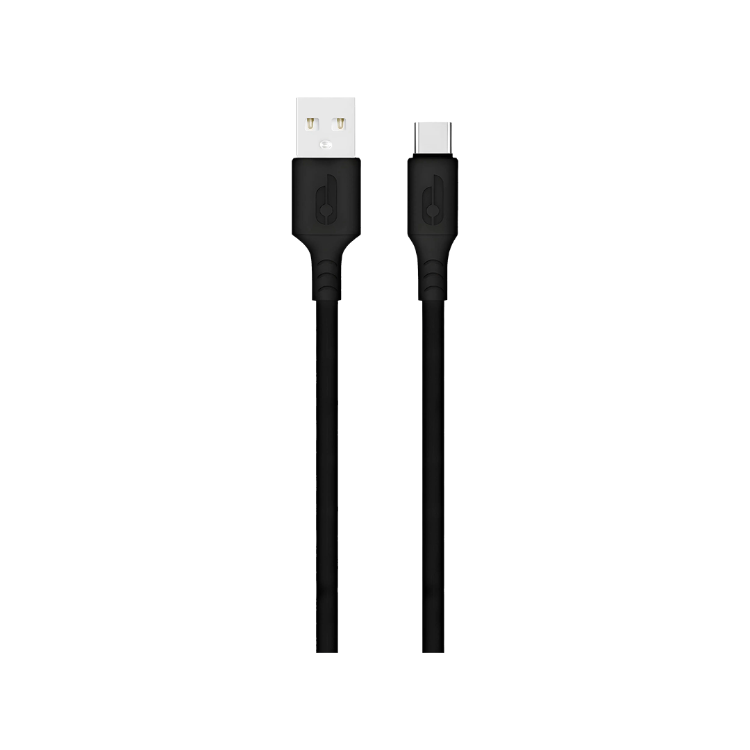 Cable de carga de USB-A a USB-C de BlackByte (1 metro) - Negro