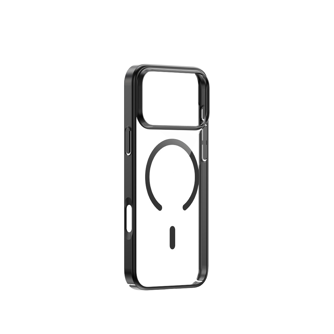 Funda Glimmer con MagSafe de Devia para el iPhone 17 Pro - Negro