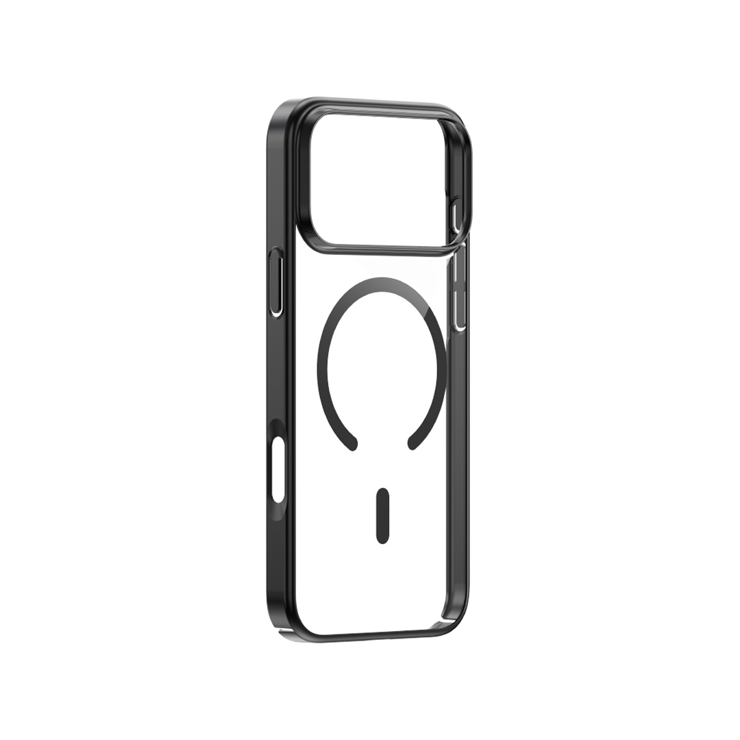 Funda Glimmer con MagSafe de Devia para el iPhone 17 Pro Max - Negro
