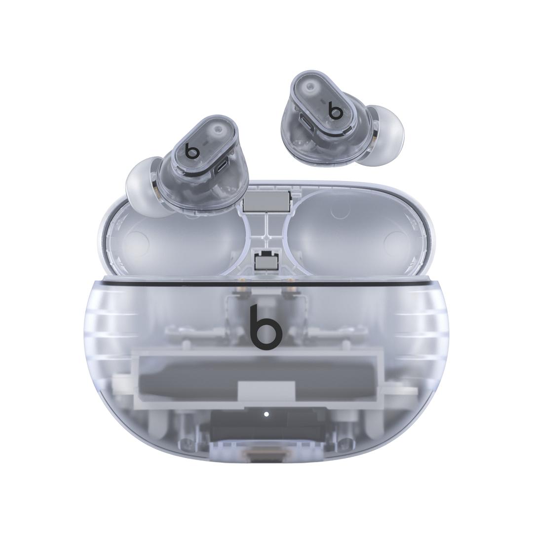 Beats Studio Buds + - Auriculares totalmente inalámbricos con cancelación del ruido - Transparente