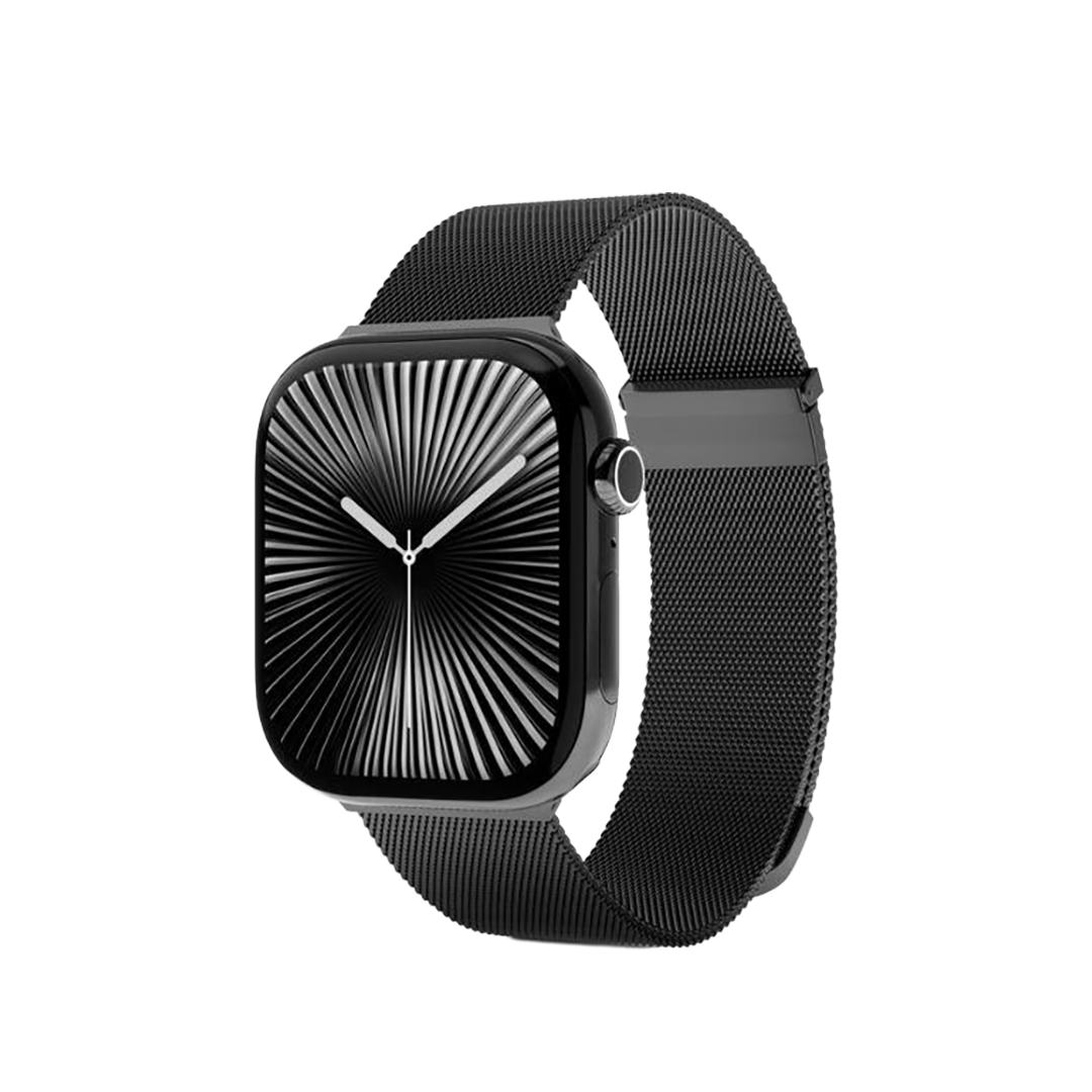 Correa Milanese+ de Epico para Apple Watch (42, 44, 45, 46 y 49 mm) - Gris espacial