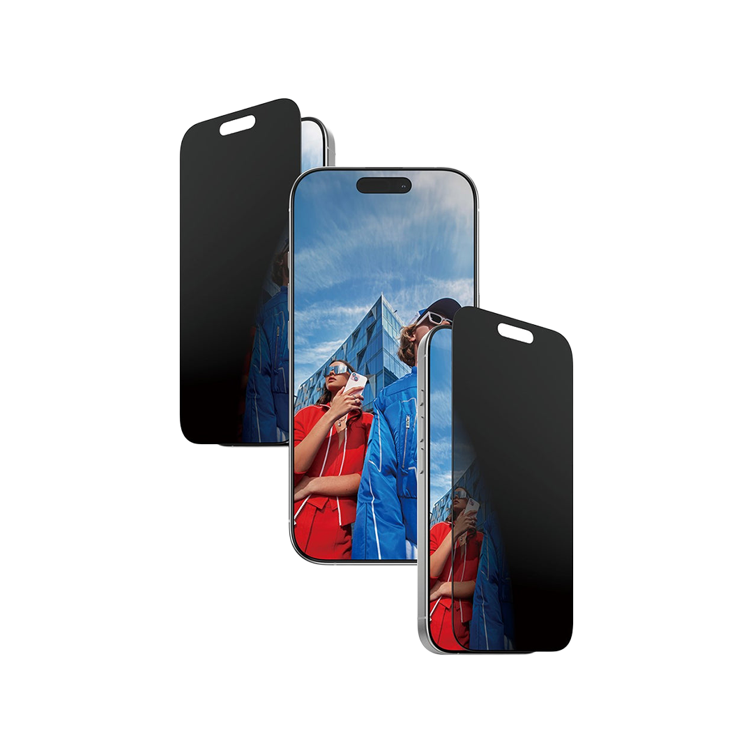 Protector con privacidad de pantalla Ultra-Wide Fit de PanzerGlass para el iPhone 17 y iPhone 16 Pro