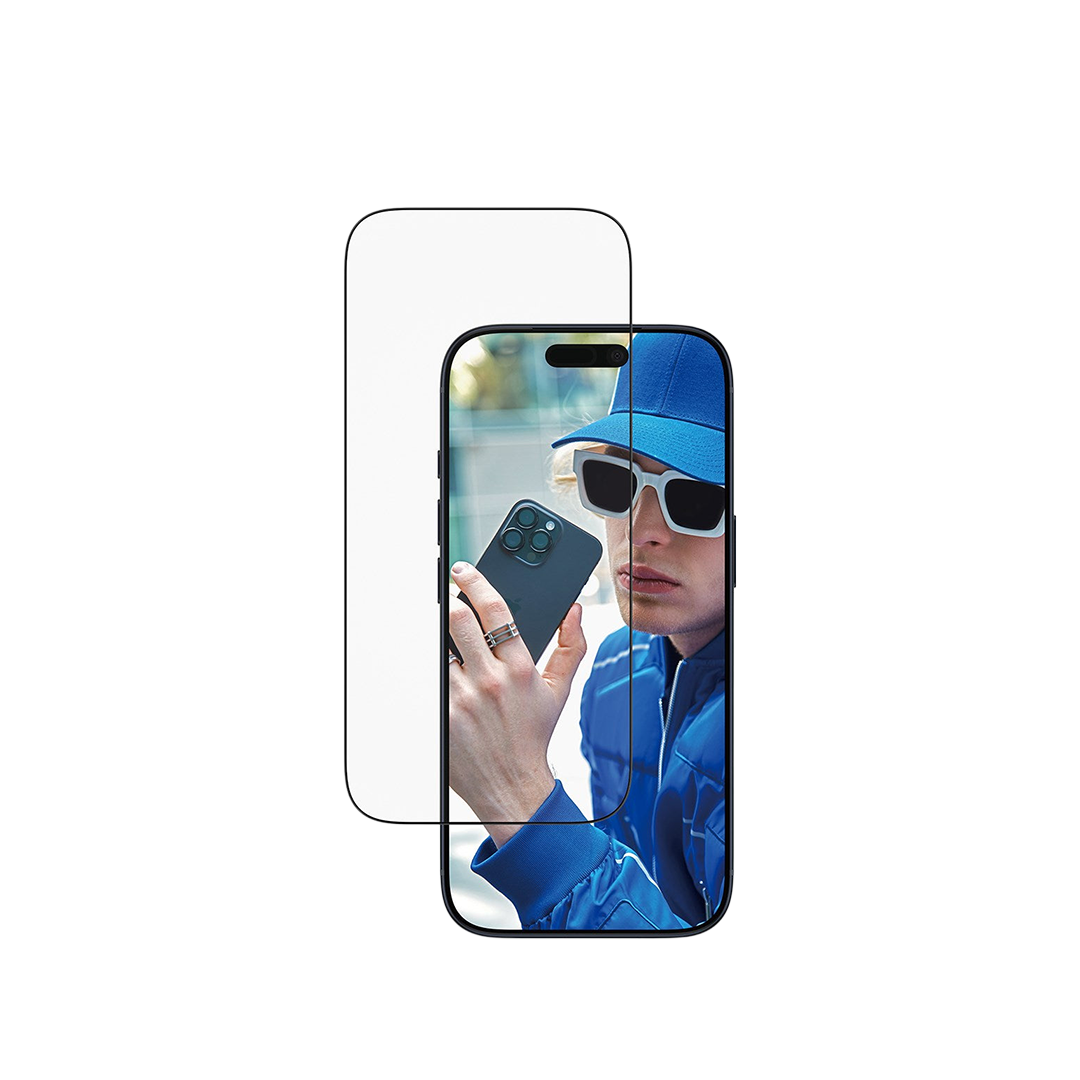 Protector de pantalla de cristal Ultra-Wide Fit de PanzerGlass para iPhone 17 Pro