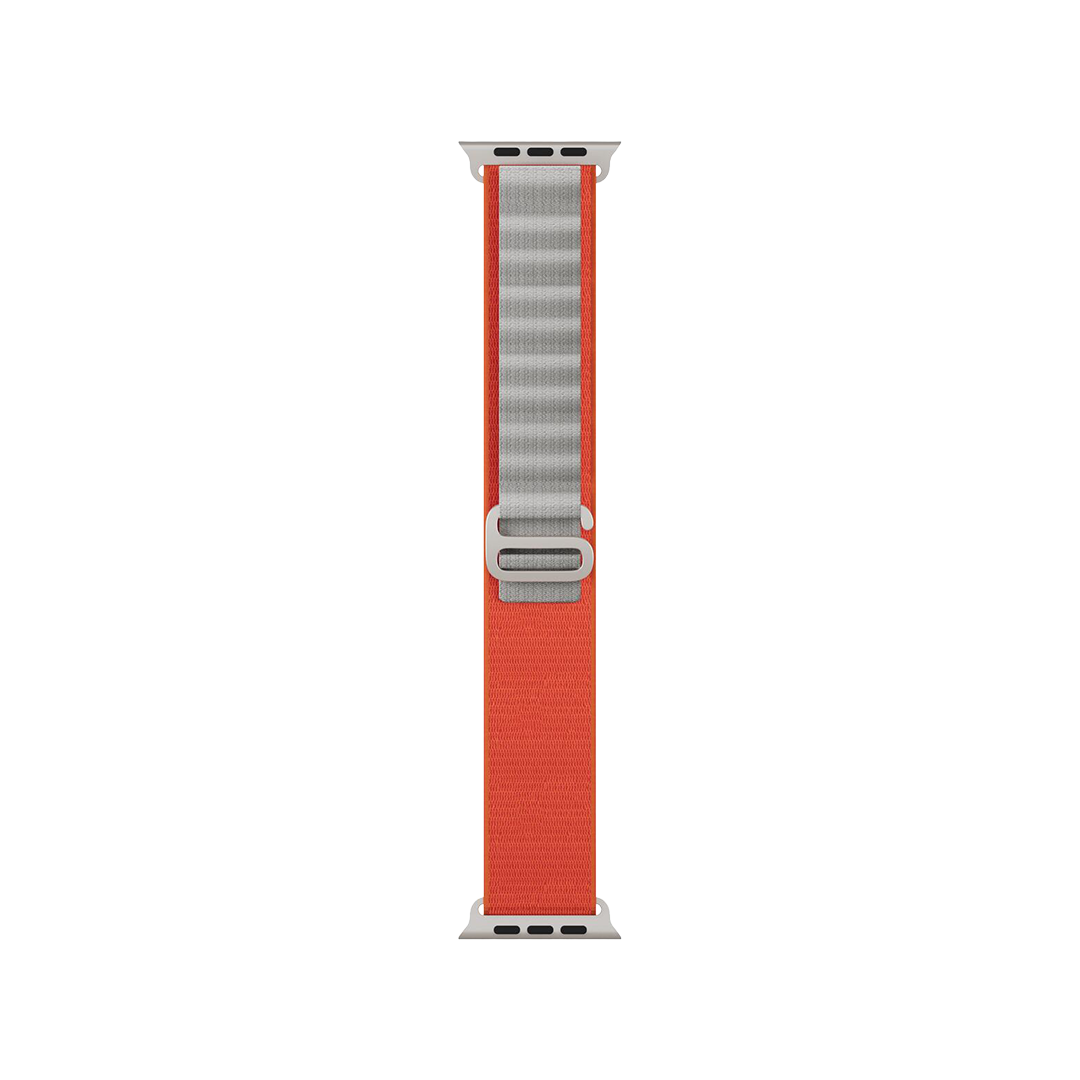 Correa Adventure Loop de Next One para Apple Watch (38, 40, 41 mm) - Naranja/Gris
