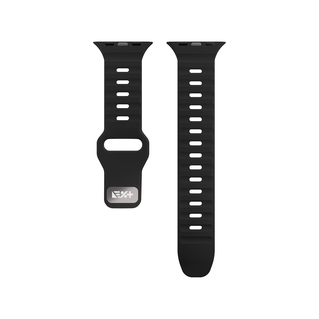 Correa Active de silicona de Next One para Apple Watch (44, 46 y 49 mm) - Negro