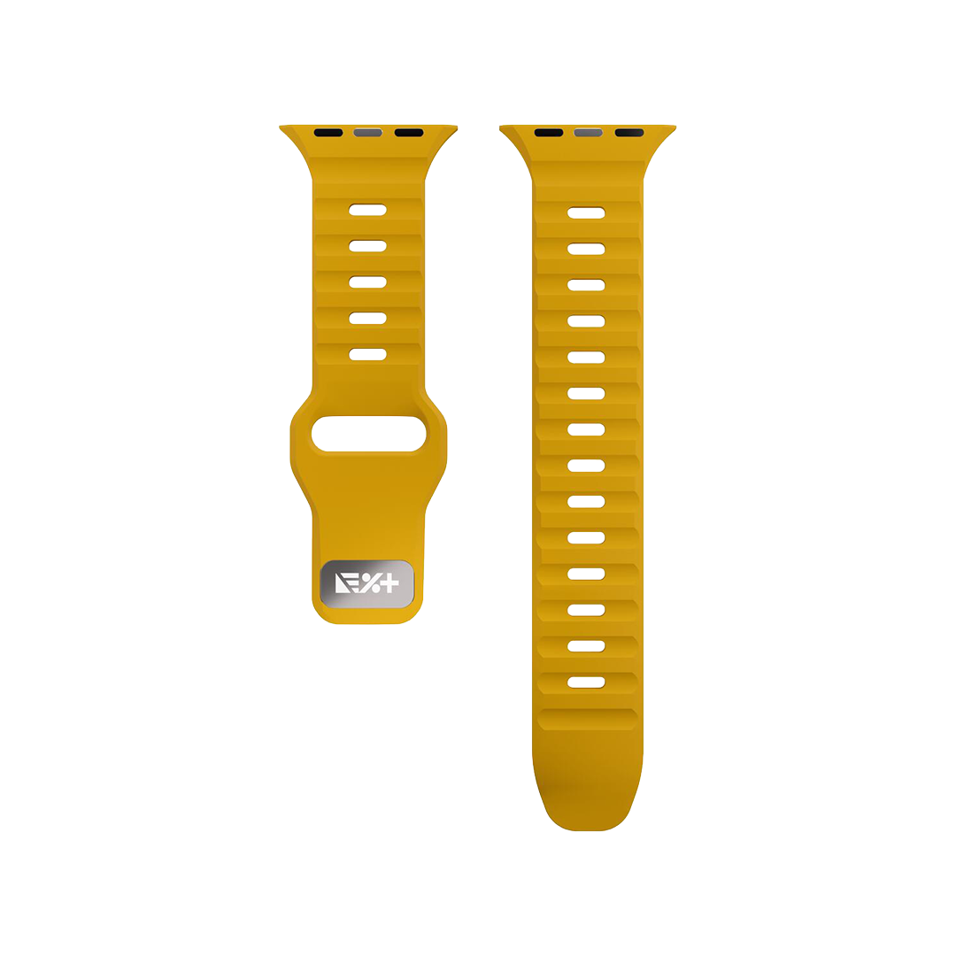Correa Active de silicona de Next One para Apple Watch (44, 46 y 49 mm) - Amarillo