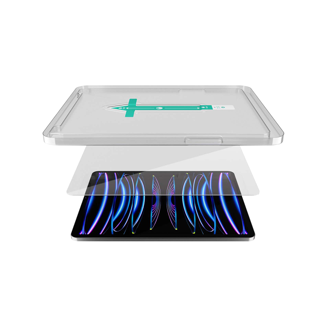 Cristal templado para iPad Pro 11 y iPad Air 10,9 con kit de instalación manual de Next One