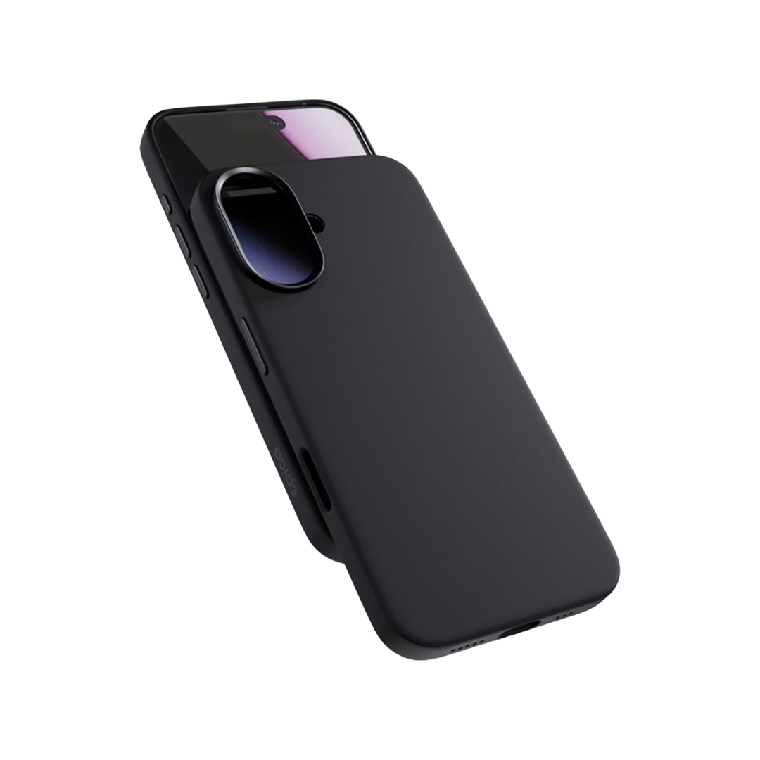 Funda Mag+ de silicona de Epico para el iPhone 17 - Negro