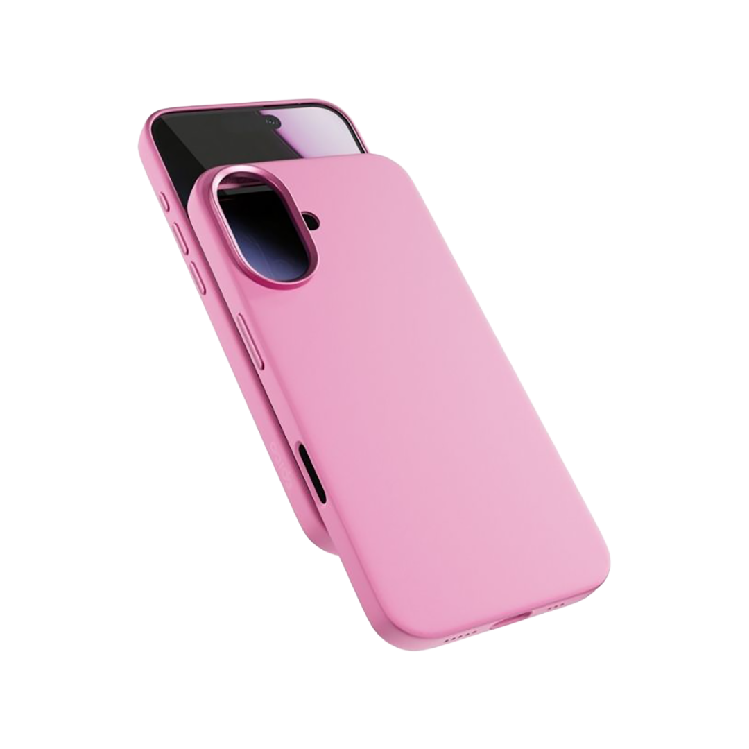 Funda Mag+ de silicona de Epico para el iPhone 17 - Rosa