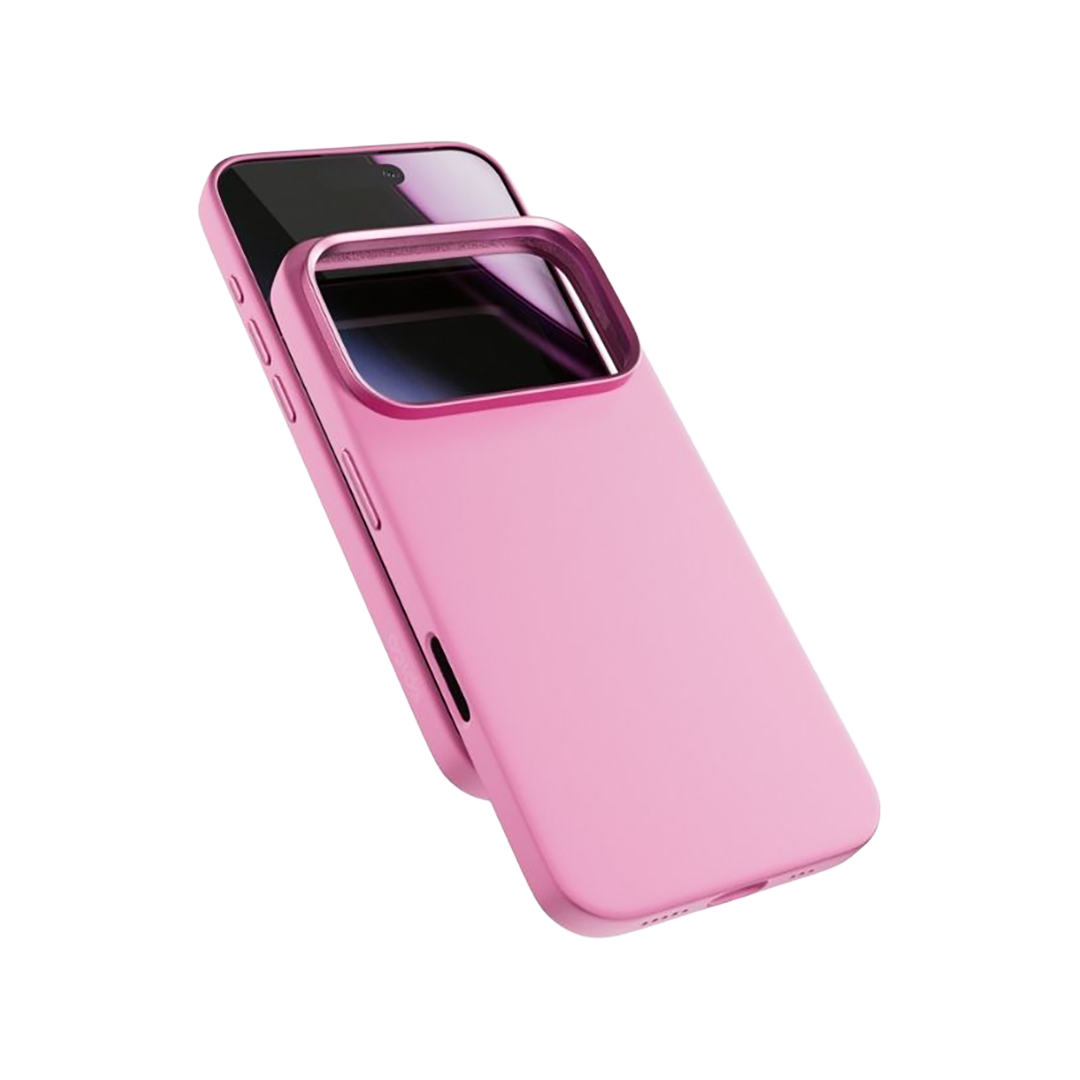 Funda Mag+ de silicona de Epico para el iPhone 17 Pro - Rosa