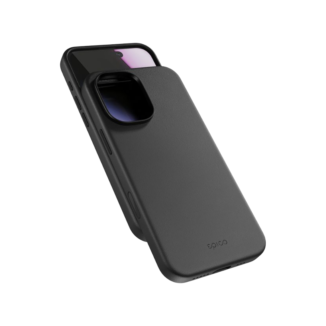 Funda Pro Mag+ de piel de Epico para el iPhone 17 - Negro