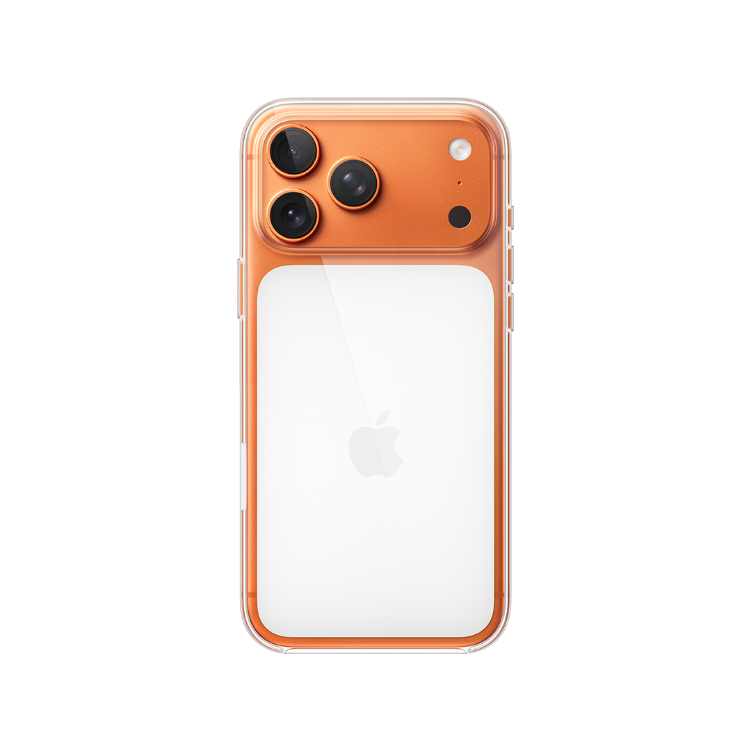 Funda transparente con MagSafe de Apple para el iPhone 17 Pro Max