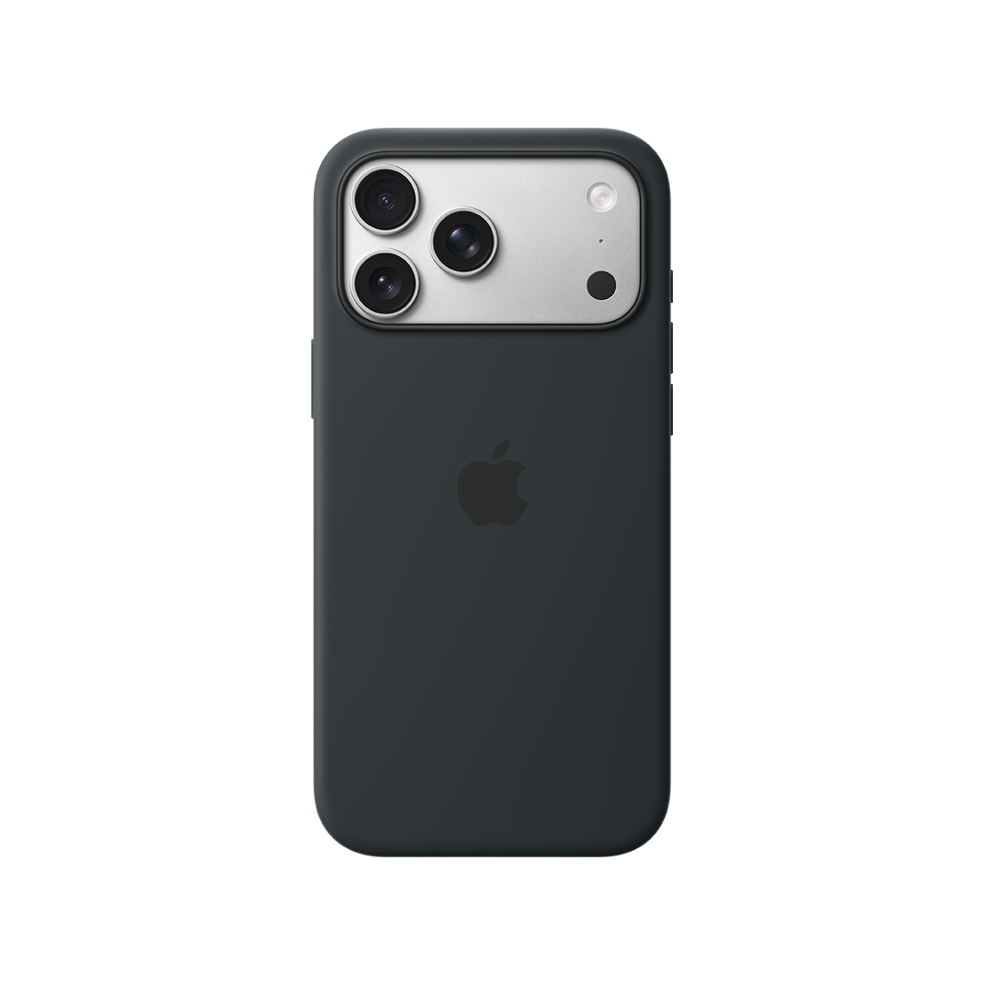 Funda de silicona con MagSafe de Apple para el iPhone 17 Pro Max - Negro