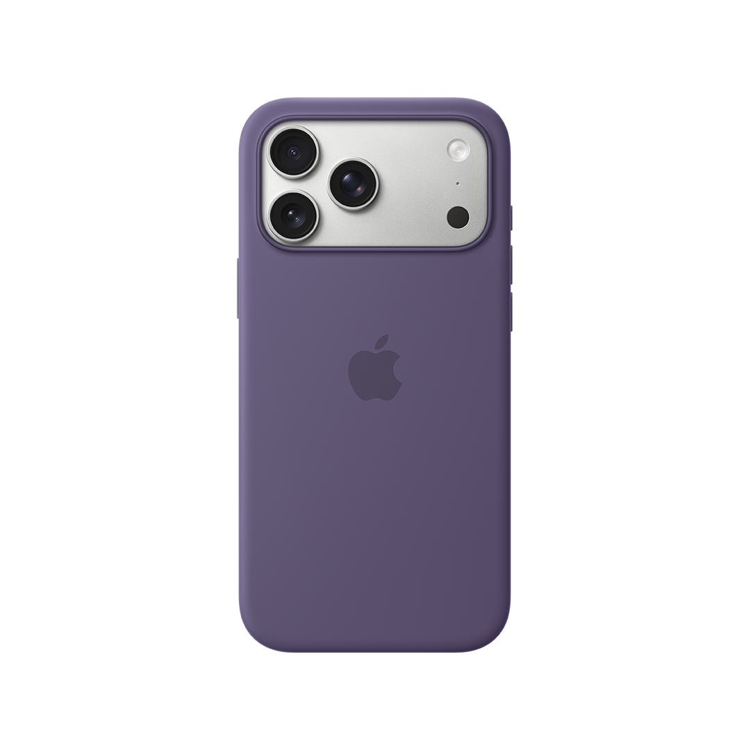 Funda de silicona con MagSafe de Apple para el iPhone 17 Pro Max - Niebla lila