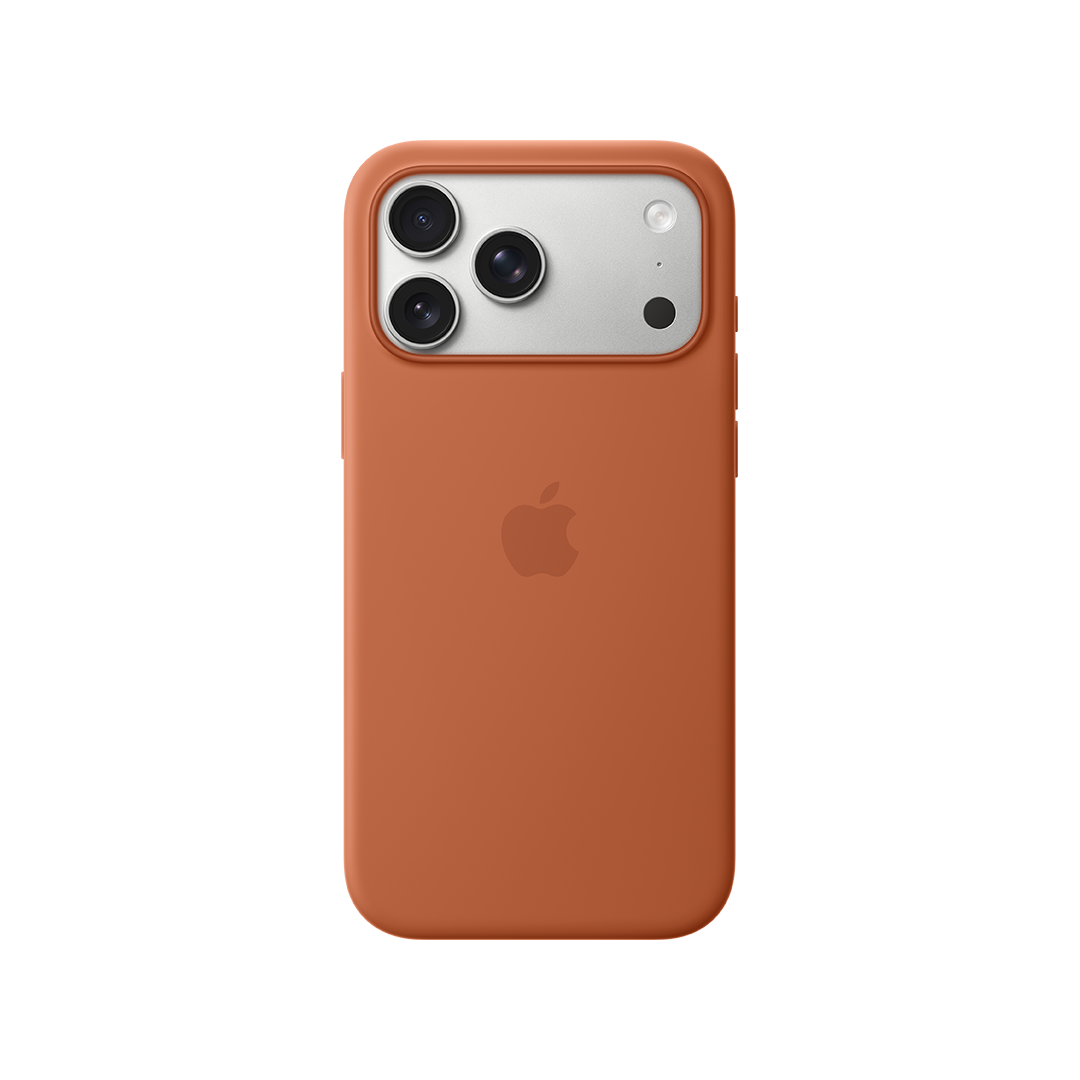 Funda de silicona con MagSafe de Apple para el iPhone 17 Pro Max - Terracota