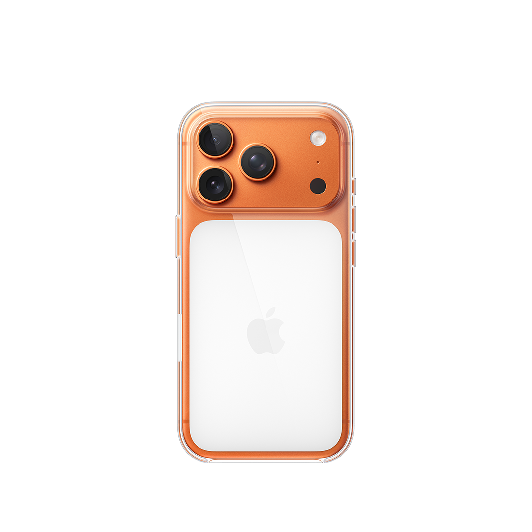 Funda transparente con MagSafe de Apple para el iPhone 17 Pro