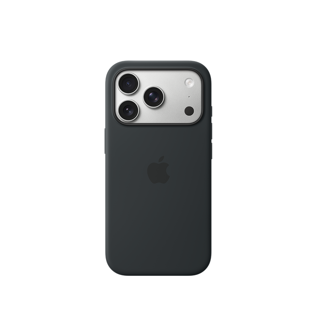 Funda de silicona con MagSafe de Apple para el iPhone 17 Pro - Negro