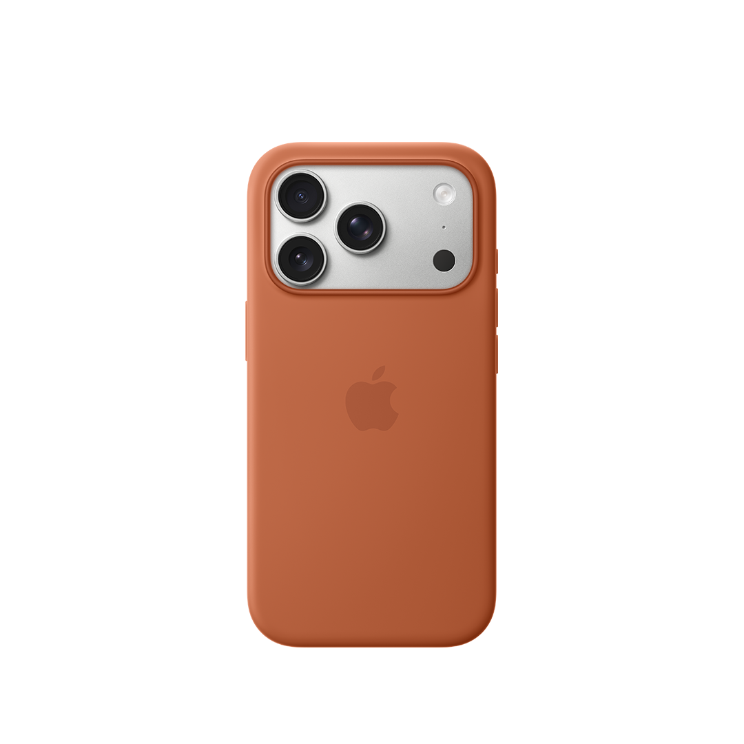 Funda de silicona con MagSafe de Apple para el iPhone 17 Pro - Terracota